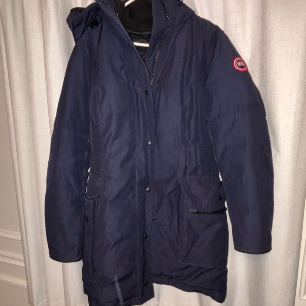 Canada Goose Trillium Parka 3811L – Women’s XL – Admiral Blue – Authentic